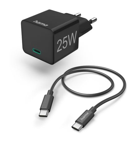 201623 25 W Ladegerät  (Schwarz) 