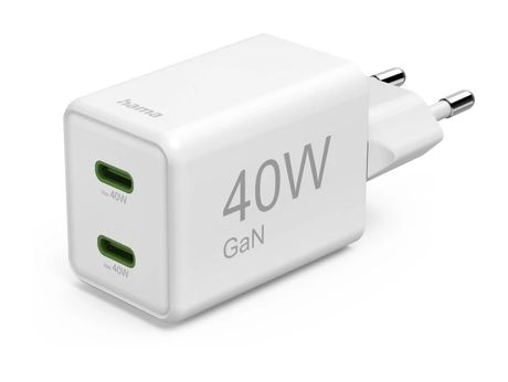 201989 40 W Ladegerät  (Weiß) 