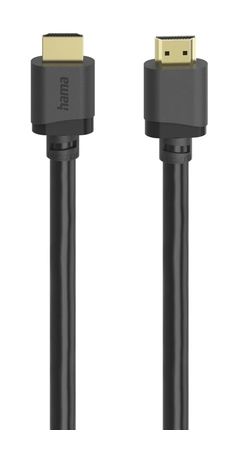 Hama 202027 48 Gbit/s Stecker Gerade HDMI auf HDMI Typ A (Standard) 1 m  (Schwarz) f&uuml;r 19,99 Euro