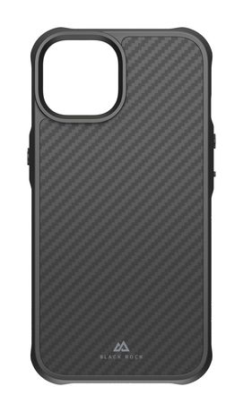 215162 Robust Carbon Cover für Apple iPhone 14  (Schwarz) 