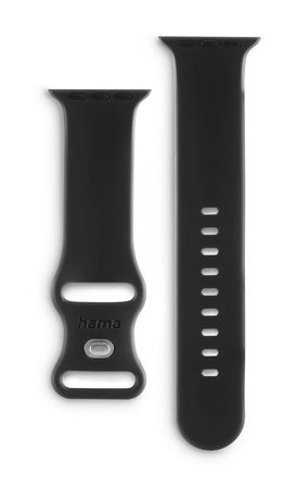 Hama 215631 Fantastic Feel Armband Apple Watch 38 / 40 / 41 mm  (Schwarz) f&uuml;r 12,99 Euro
