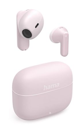 Hama 21755 Freedom Light II In-Ear Bluetooth Kopfhörer Kabellos TWS 5 h Laufzeit  (Pink) f&uuml;r 17,99 Euro