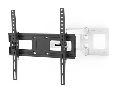 220856 Wandhalterung 180° schwenkbar bis 165,1 cm (65") 35 kg 0 bis 15° neigbar ausziehbar  (Schwarz/Weiß) 