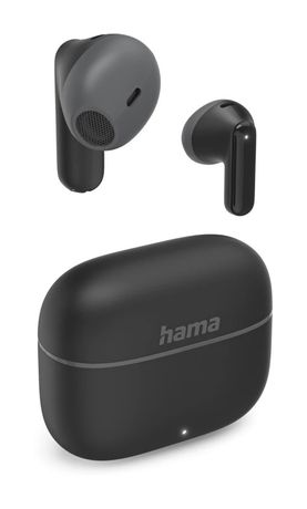 Hama 221752 Freedom Light II In-Ear Bluetooth Kopfhörer Kabellos TWS 5 h Laufzeit  (Schwarz) f&uuml;r 17,99 Euro