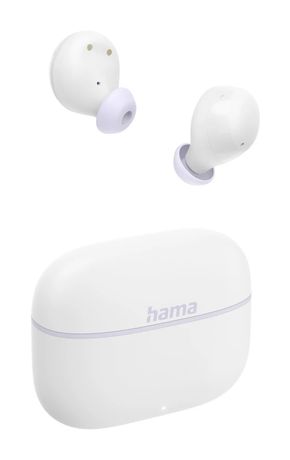 Hama 221759 Freedom Buddy II In-Ear Bluetooth Kopfhörer Kabellos TWS 4 h Laufzeit  (Weiß) f&uuml;r 19,99 Euro