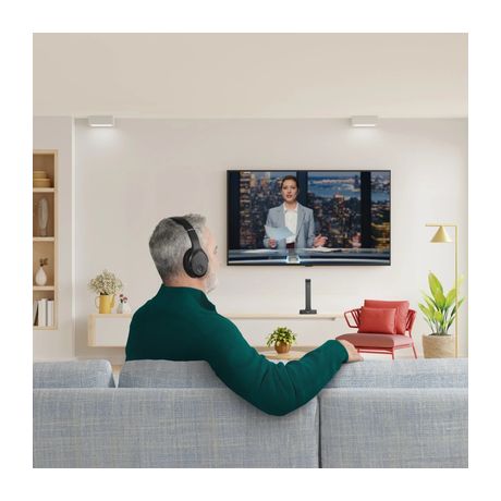 Hama 221848 Fernseh Over Ear Bluetooth Kopfhörer kabelgebunden&kabellos 16 h Laufzeit  (Schwarz) f&uuml;r 79,00 Euro