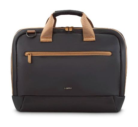 Hama 222050 Ultra Lightweight Notebooktasche bis 35,8 cm (14.1 Zoll) (Beige/Schwarz) f&uuml;r 34,99 Euro