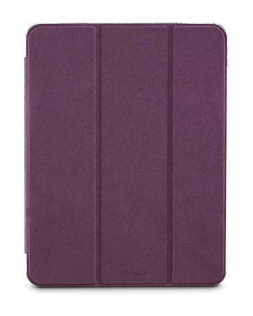 Hama 227021 Extreme Protect Folio aus Mikrofaser, Samt für Apple iPad Pro 11" (2024) bis 27,9 cm (11") Kratzresistent, Schockresistent mit Magnetverschluss (Bordeaux, Transparent) f&uuml;r 49,99 Euro
