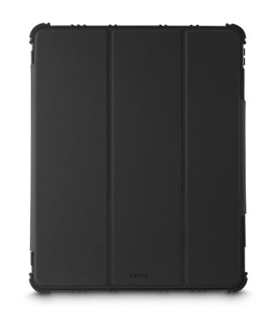 Hama 231012 Protection Folio aus Kunststoff für Apple iPad Air 13" (2024/2025) bis 33 cm (13") Stoßfest, Schmutzabweisend, Staubresistent, Schlagfest, Kratzresistent, Schockresistent mit Magnetverschluss (Schwarz) f&uuml;r 46,99 Euro