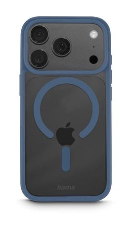 232451 Frame Protect Cover für Apple iPhone 17 Pro / 18 Pro  (Blau, Transparent) 