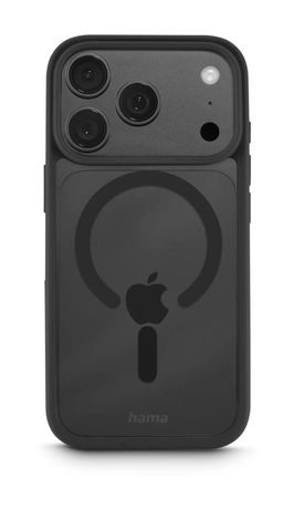 232466 Frame Protect Cover für Apple iPhone 17 Pro Max / 18 Pro Max (Schwarz, Transparent) 