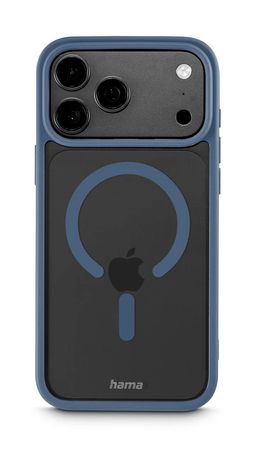 232467 Frame Protect Cover für Apple iPhone 17 Pro Max / 18 Pro Max  (Blau, Transparent) 