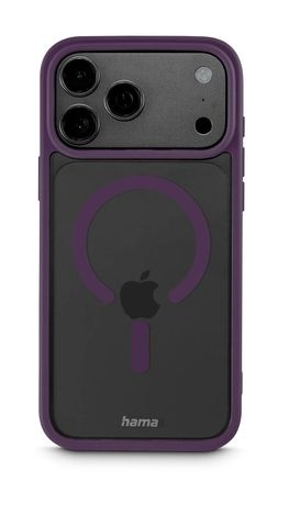 232468 Frame Protect Cover für Apple iPhone 17 Pro Max / 18 Pro Max  (Rot, Transparent) 