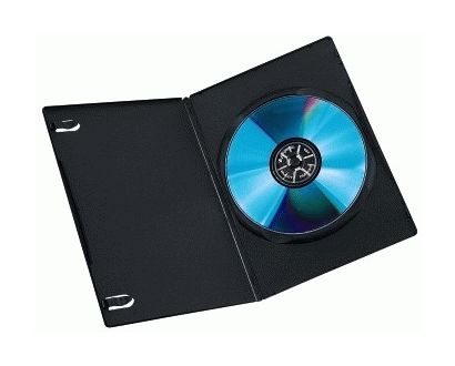 Hama DVD Slim Box 10, Black f&uuml;r 8,99 Euro