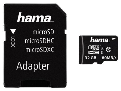 124151 MicroSDHC Speicherkarte 32 GB Klasse 10 