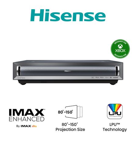 Hisense PX3 Pro TriChroma Smart Laser Cinema 4K UHD 4K (3840x2160) DLP Laser Ultra-Short-Throw-Projektor 2700 ANSI Lumen (Schwarz, Dunkles Grau) f&uuml;r 1.793,00 Euro