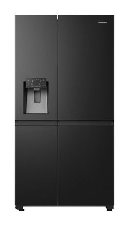 Hisense RS818N4TFC Side-by-Side Kühl-/ Gefrierkombination 417 l / 200 l 221 kWh NoFrost 1790 mm x 910 mm  (Schwarz) f&uuml;r 1.299,00 Euro