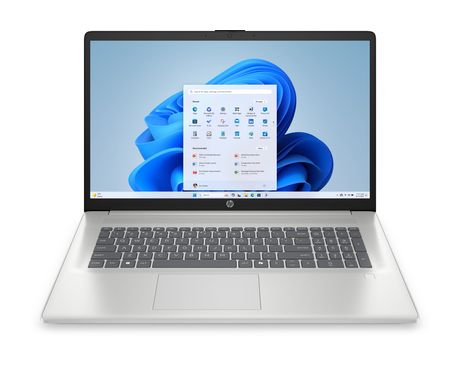 HP 17-cp2750ng Full HD Notebook 43,9 cm (17.3 Zoll) 1920 x 1080 Pixel 512 GB SSD Windows 11 Home AMD Ryzen 5 max. 4,3 GHz  (Silber) f&uuml;r 629,00 Euro