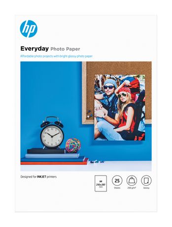 Everyday-Fotopapier glänzend - 25 Blatt/A4/210 x 297 mm 