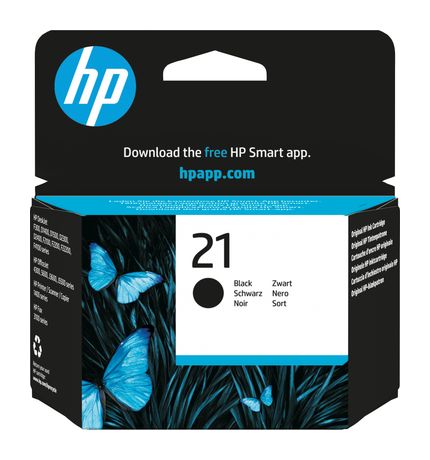 HP Nr.21 Druckerpatronen Schwarz 5 ml 190 Seiten f&uuml;r 30,99 Euro