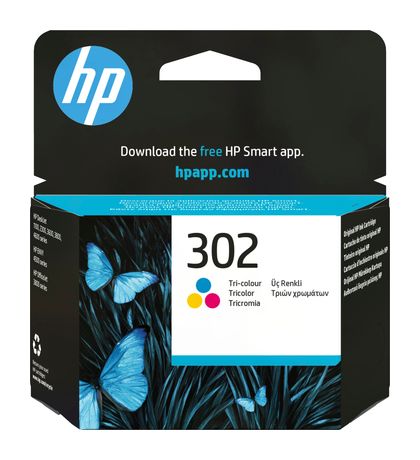 HP Nr.302 Druckerpatronen Cyan, Magenta, Gelb f&uuml;r 31,49 Euro