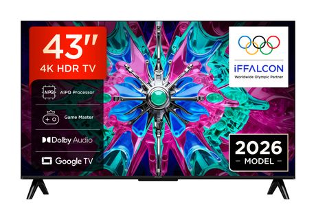 iFFALCON 43U65A LCD/TFT 109,2 cm (43 Zoll) Fernseher 4K Ultra HD VESA 200 x 200 mm f&uuml;r 269,00 Euro