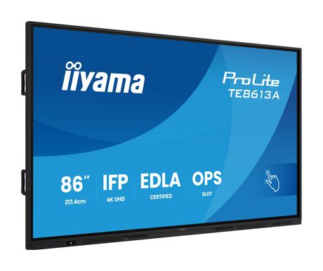 iiyama ProLite TE8613A-B2AG 4K Ultra HD Monitor 2,17 m (85.6") 16:9 8 ms  (Schwarz) f&uuml;r 2.099,00 Euro