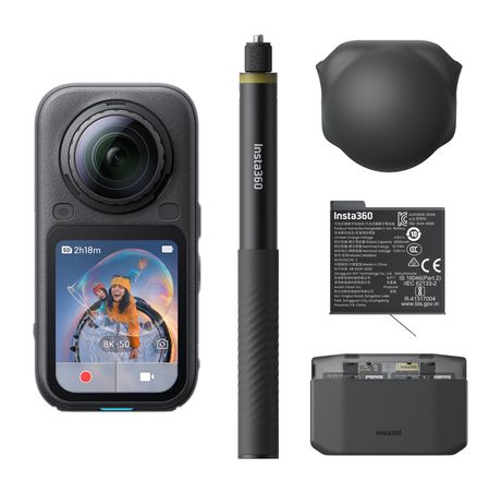Insta360 X6 Essentials Bundle Aktion Kamera  (Schwarz) f&uuml;r 799,00 Euro
