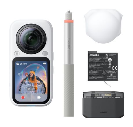 Insta360 X6 Essentials Bundle Aktion Kamera  (Weiß) f&uuml;r 799,00 Euro