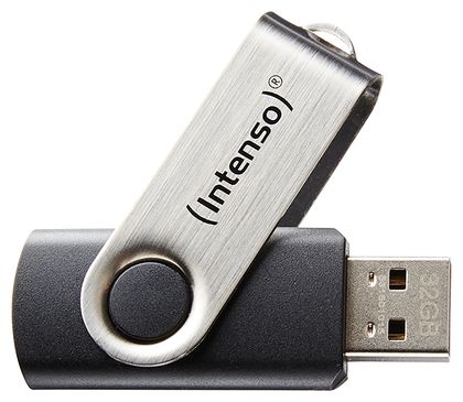 Basic Line USB 2.0 USB-Stick 8GB Kunststoff/Metall 