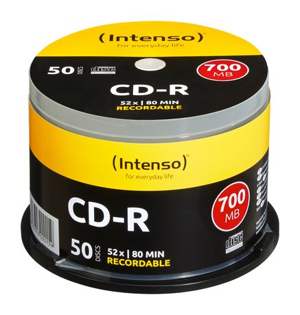 Intenso CD-R 700MB f&uuml;r 12,99 Euro