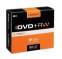 DVD+RW Rohlinge 4,7GB 10er Slimcase 4x wiederbeschreibbar 