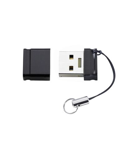 Slim Line USB Typ-A Stick 32 GB  (Schwarz) 