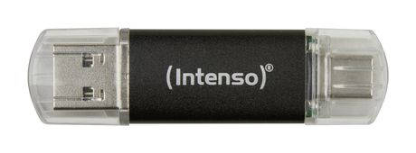 Intenso Twist Line USB Type-A / USB Type-C Stick 64 GB  (Anthrazit) f&uuml;r 9,99 Euro