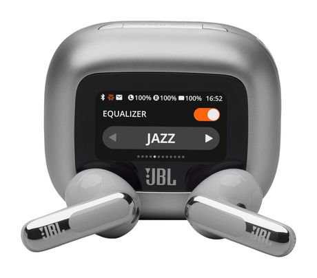 JBL Live Flex 3 In-Ear Bluetooth Kopfhörer kabellos 7 h Laufzeit IP54  (Silber) f&uuml;r 162,99 Euro