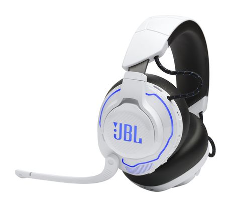 JBL Quantum 910P Over Ear Bluetooth Kopfhörer kabelgebunden&kabellos 39 h Laufzeit (Blau, Weiß) für 199,00 Euro