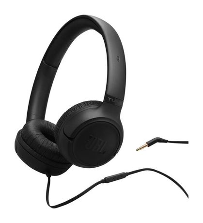 JBL Tune 530 Over Ear Kopfhörer Kabelgebunden  (Schwarz) f&uuml;r 29,99 Euro