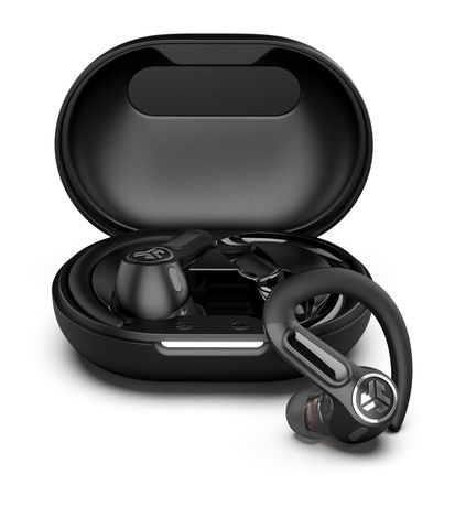 JLab Epic Sport ANC 3 In-Ear Bluetooth Kopfhörer kabellos 12 h Laufzeit IP55  (Schwarz) f&uuml;r 99,99 Euro