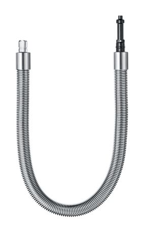 24112 HP1 Milchschlauch ED-Ummantelung Spiralfeder aus Edelstahl  Milchschlauch  (Edelstahl) 