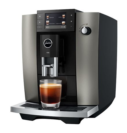 JURA E6 Kaffeevollautomat 15 bar 1,9 l AutoClean (Dark Inox (EC)) f&uuml;r 849,00 Euro
