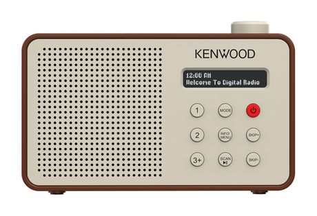 Kenwood CR-M25DAB-T DAB+/UKW Tragbares Radio Bluetooth  (Mokka) f&uuml;r 48,99 Euro