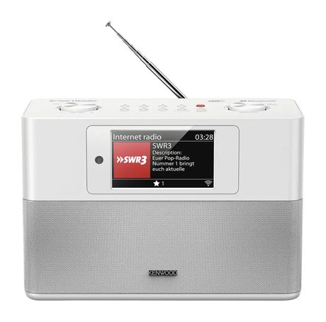 Kenwood CR-ST200S-W DAB+/UKW Internetradio Bluetooth  (Weiß) f&uuml;r 239,00 Euro