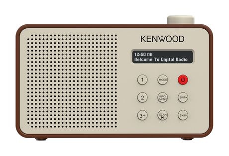Kenwood CRM25DABT Bluetooth DAB+, FM Radio Tragbar  (Mokka) f&uuml;r 48,99 Euro