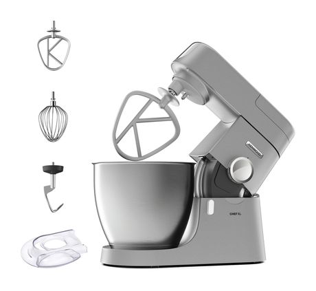 Kenwood KVL4110S Chef XL Küchenmaschine 6,7 l Standmixer 1200 W  (Silber) f&uuml;r 290,99 Euro