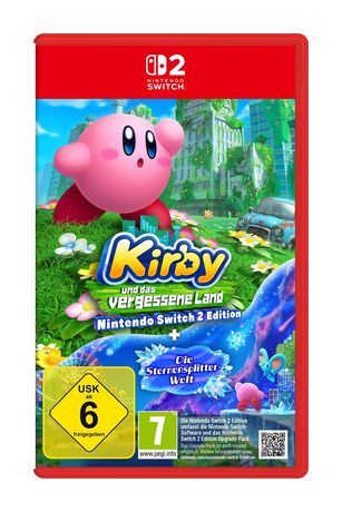 Kirby und das vergessene Land - Nintendo Switch 2 Edition + Die Sternensplitter-Welt (Nintendo Switch 2) f&uuml;r 69,99 Euro