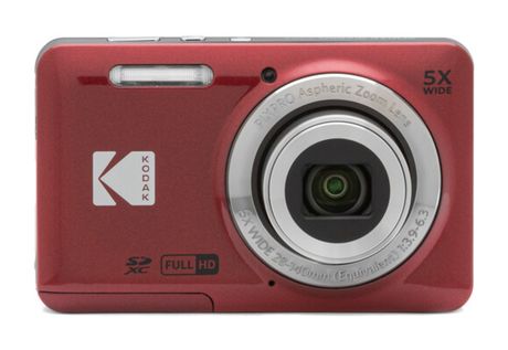 Kodak Pixpro FZ55  Kompaktkamera 5x Opt. Zoom  (Rot) f&uuml;r 127,99 Euro