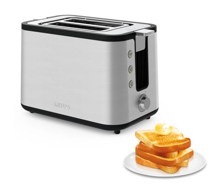 Krups KH442D Control Line Toaster 850 W 2 Scheibe(n) 6 Stufen  (Edelstahl) f&uuml;r 69,99 Euro