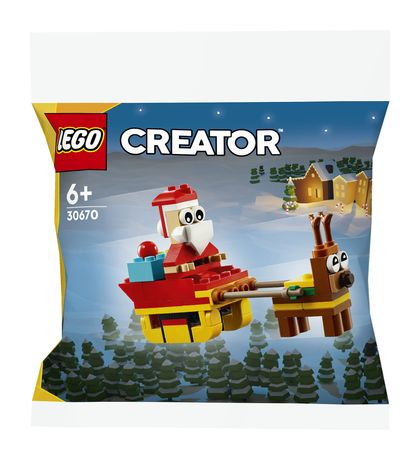LEGO Creator Weihnachtsmann auf Schlittenfahrt Bauset 73 Teile  (Mehrfarbig) f&uuml;r 2,99 Euro