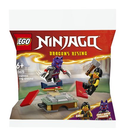 LEGO NINJAGO Turnier-Trainingsgelände Bauset 49 Teile  (Mehrfarbig) f&uuml;r 2,99 Euro