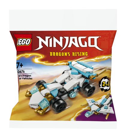 LEGO NINJAGO Zanes Drachenpower-Fahrzeuge Bauset 55 Teile  (Mehrfarbig) f&uuml;r 2,99 Euro